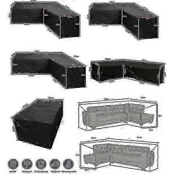 Waterproof Furniture Cover In  260*192*82cm