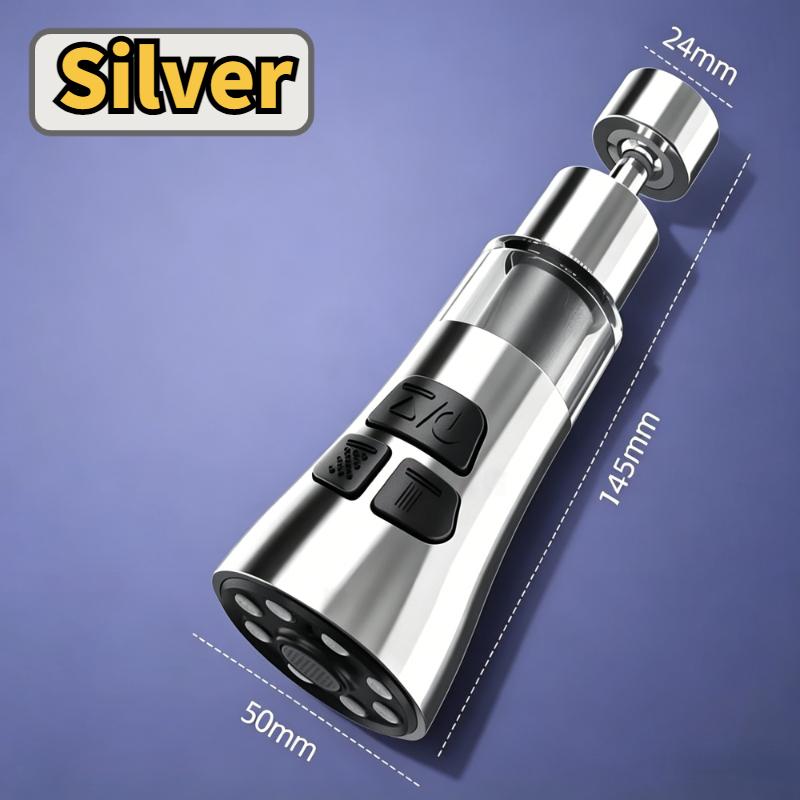 Kitchen Faucet Extender With Filter Function Universal 720° Rotate Aerator Splash Filter Washbasin Faucet Bubbler Nozzle Aerator