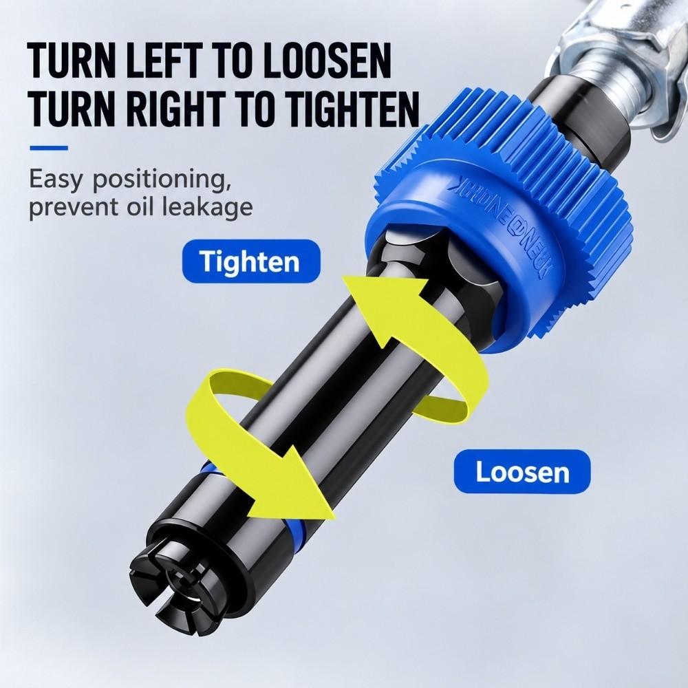 Flexible Extension High Pressure Grease Coupler
