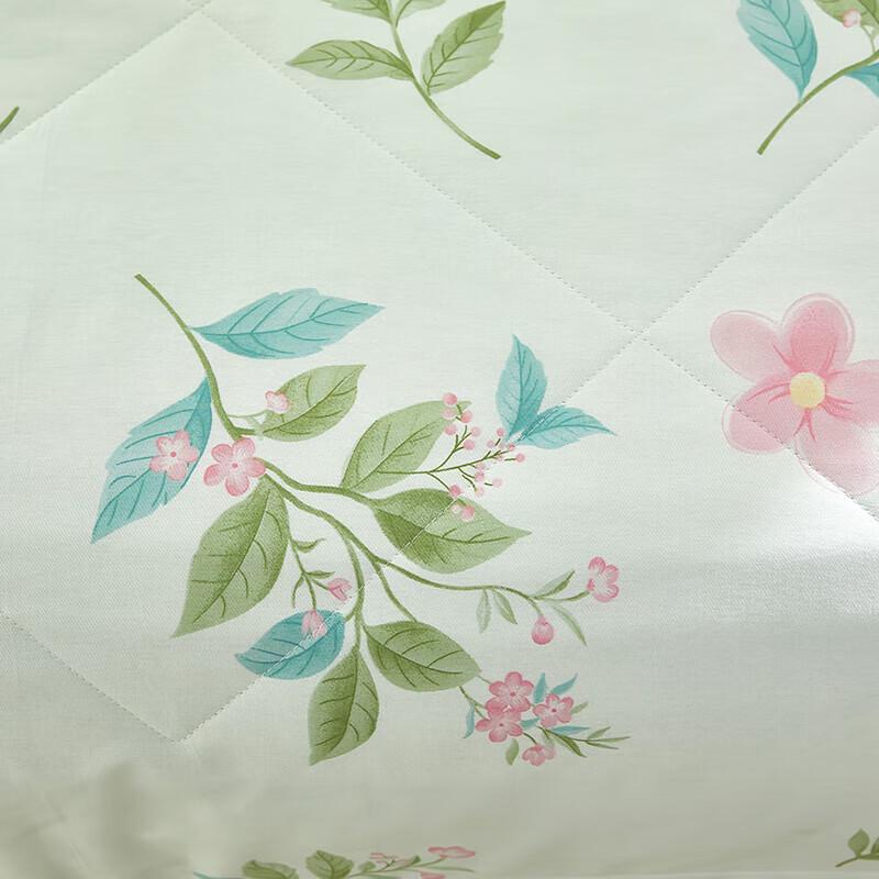 Grace Floral Washed Cotton Summer Quilt