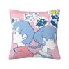 Anime Ranma And Akane Tendo Pillowcase Printing Polyester Cushion Cover Decorative Pillow Case Cover Home Dropshipping 45X45cm