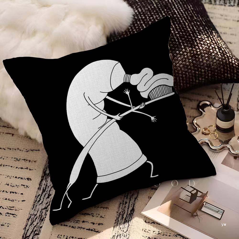 The Dentist Tooth Pillow Cushion Cover Pillowcase Living Room Sofa Home Decor Customized