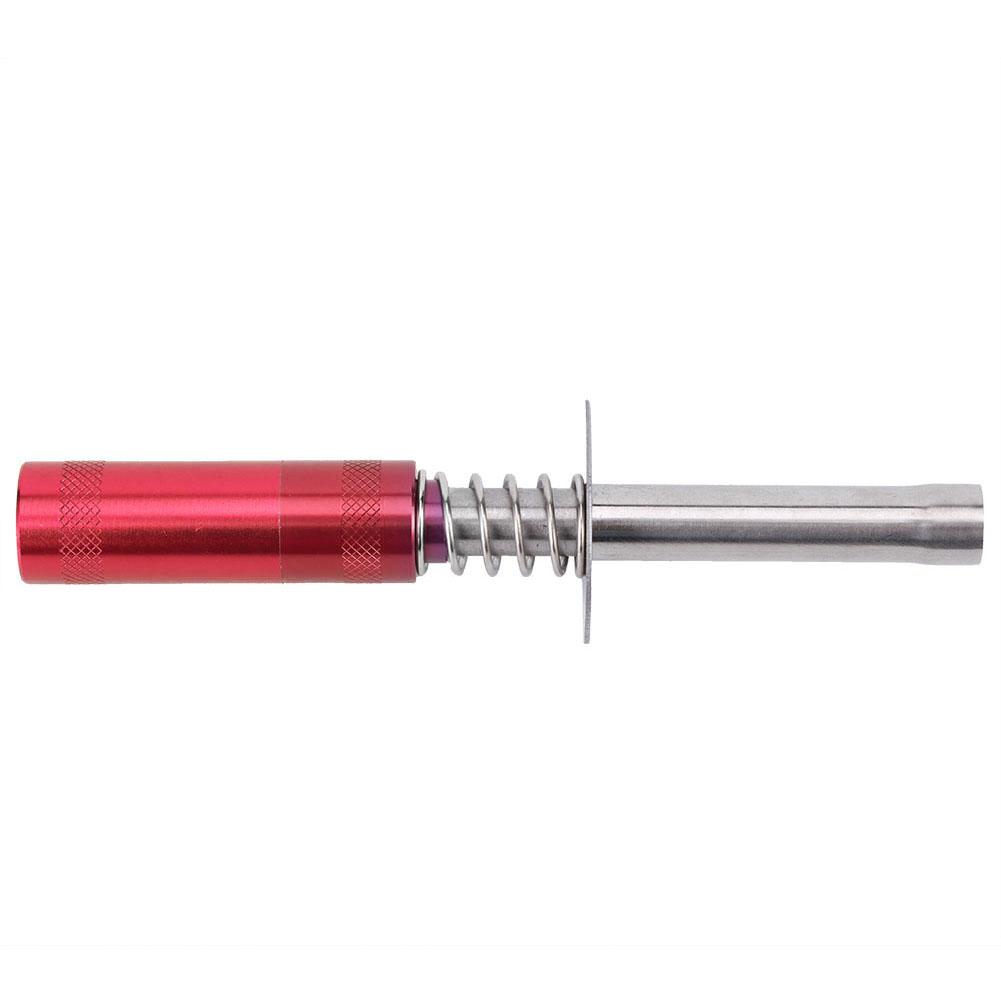 Glow Plug Igniter Aluminum Alloy 1 10 RC Accessory Fit for HSP 80103 Oil TrucksRed