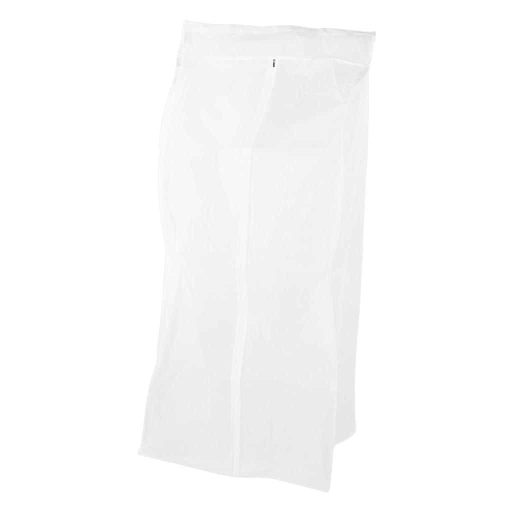 Translucent Garment Bags PEVA Hanging Clothes Storage Suit Cover with Zipper Closure for Closet