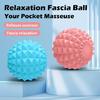 Professional Silicone Massage Ball For Targeted Muscle Release Compact Design For Athletes And Sedentary Worker