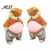 Anti-collision Sticker 1 Pair 3D Belly Dog Anxiety Stress Relief Elastic Tummy Cartoon Puppy Decal Fat Animal