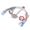 Babystuhl-Bügelspielzeug stimuliert Babys Sinne, fördert die Entwicklung der motorischen Fähigkeiten, Clip-On-Plüsch-Hüpfer-Spielzeug