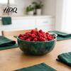 Gentle Fruit Washer Ceramic Berry Bowl Self-Spinning Hydraulic Vortex Cleaner with Odor-resistant Bowl Drainage Automatic Kitchen for Fragile