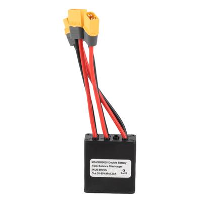 Konvertor vybíjania dvoch batérií DC20 80V Rozhranie XT60 Duálny batériový paralelný modulový adaptér pre motor 250 3000W