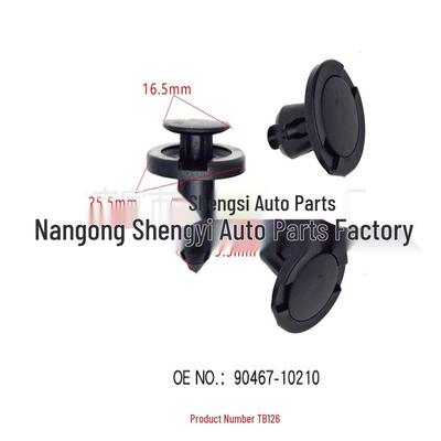 Toyota Elfa Engine Guard Bumper Clip and Liner Mounting Buckle