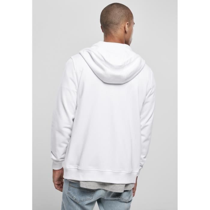 Sweatshirt Urban Classics basic terry zip - noir - S