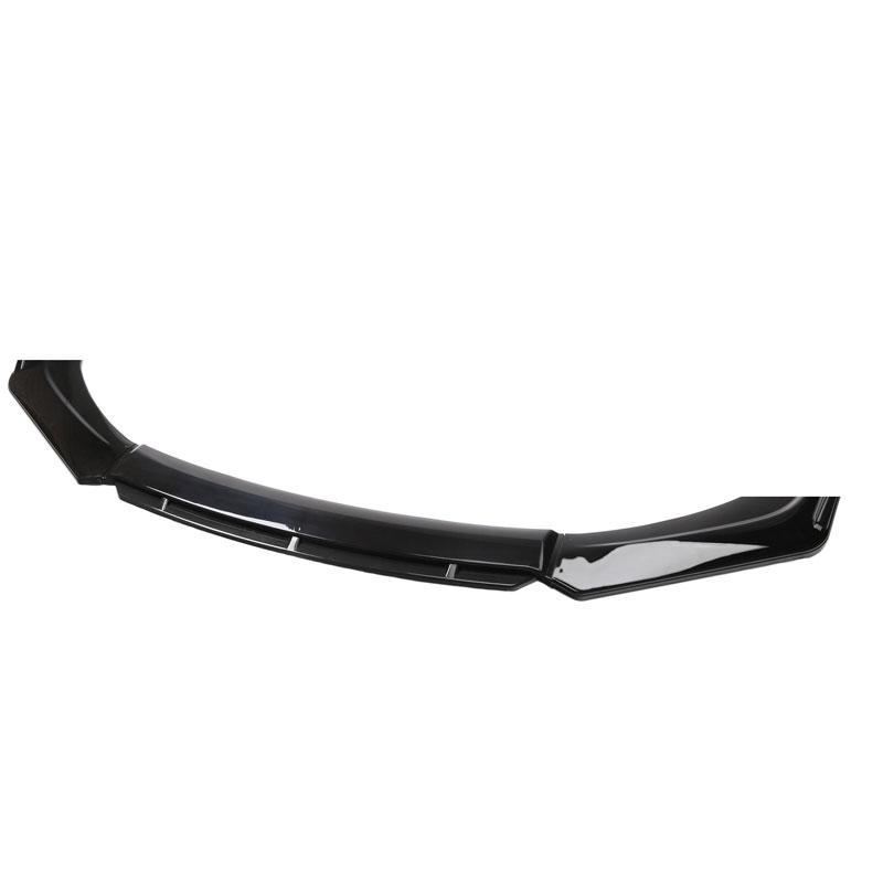 Universal Car Front Bumper Lip Body Kit Spoiler Splitter Diffuser  Red Black Blue Canard Splitter ABS Plastic Auto Modification