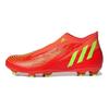 Adidas Predator Edge.3 Laceless FG Game Data Pack Unisex Sneakers Solar-Red Team-Solar-Green Core-Black GW1000