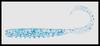 Jackall Soft Lure SW Light Game Tide Curly 2.8 Iwashi Glow Crush (6548)