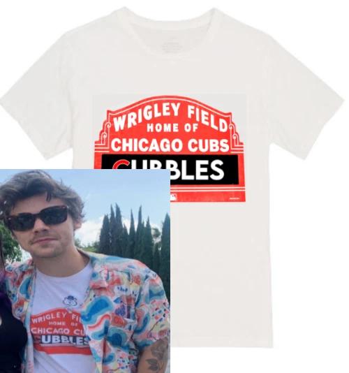 Harry Styles T-shirt design worn by him M