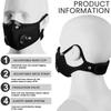 Ergonomic Respirator Mask Nose Clamp Activated Carbon Filters Breathable Dust Mask  Painting