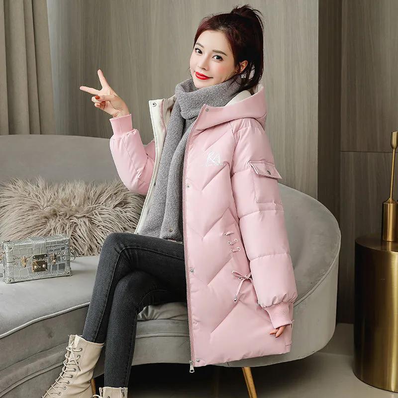 WTEMPO Solid Color Outdoor Thick Warm Down Coats Autumn Winter Windproof Cod-proof Large Size Cotton-padded Jackets Women's