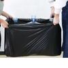 50pcs Thick Garbage Bags Flat Top Design Trash Can Liners Large Trash Bags  Picnic