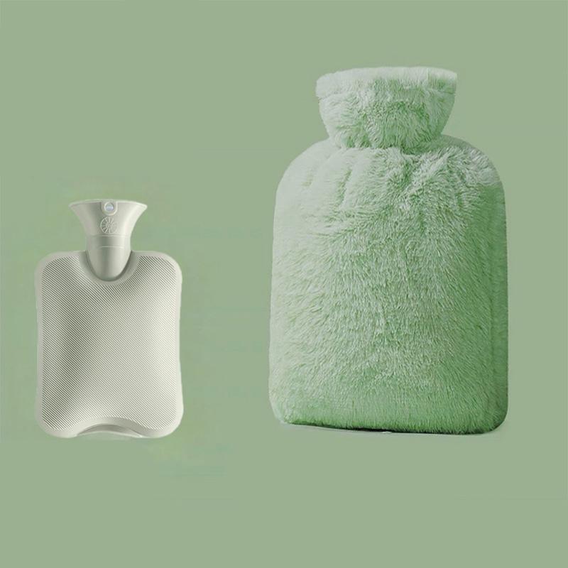Home Hot Water Bottle for Warming Stomach & Feet - Large Thickened Explosion-Proof, Water-Filling, Bedding Warming Essential