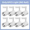 LED Track Light Set COB Track Lamp Rail Lighting for 20/30/40W Home Spotlight Indoor Clothing Shop Store Bedroom Lamp Fixture