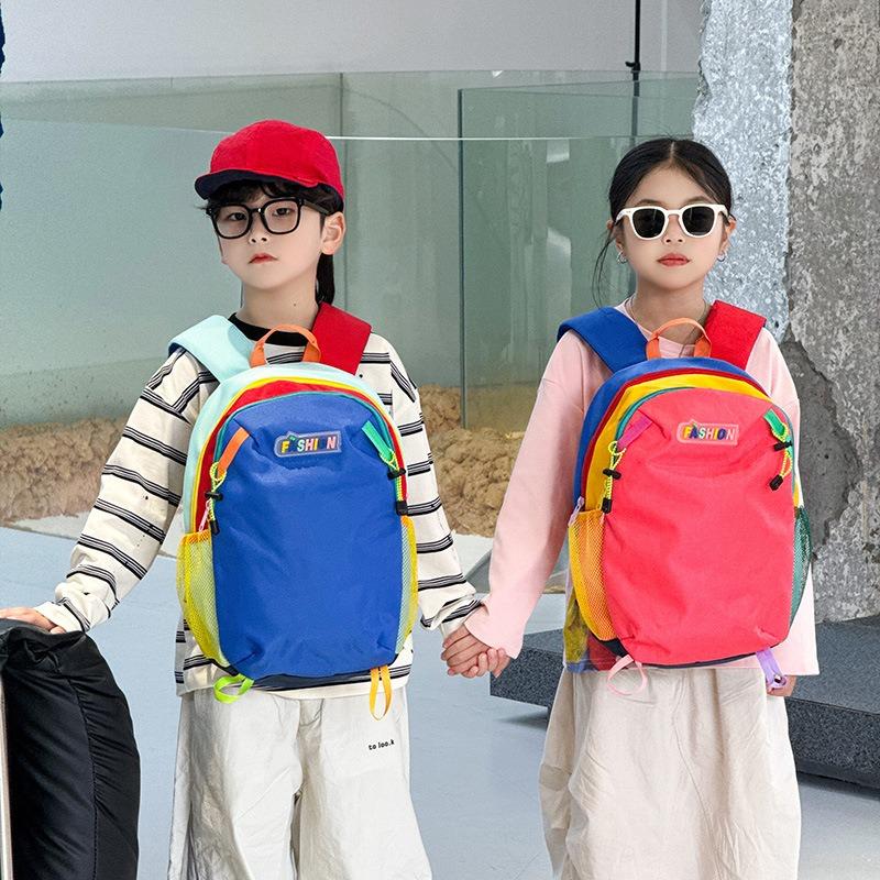 New high-value portable small backpack, kindergarten schoolbag, going out for leisure travel, primary school sports backpack