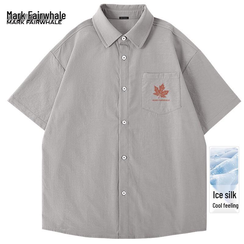 

Mark Fairwhale Men s Cooling Ice Silk Short-Sleeve Polo Shirt XL