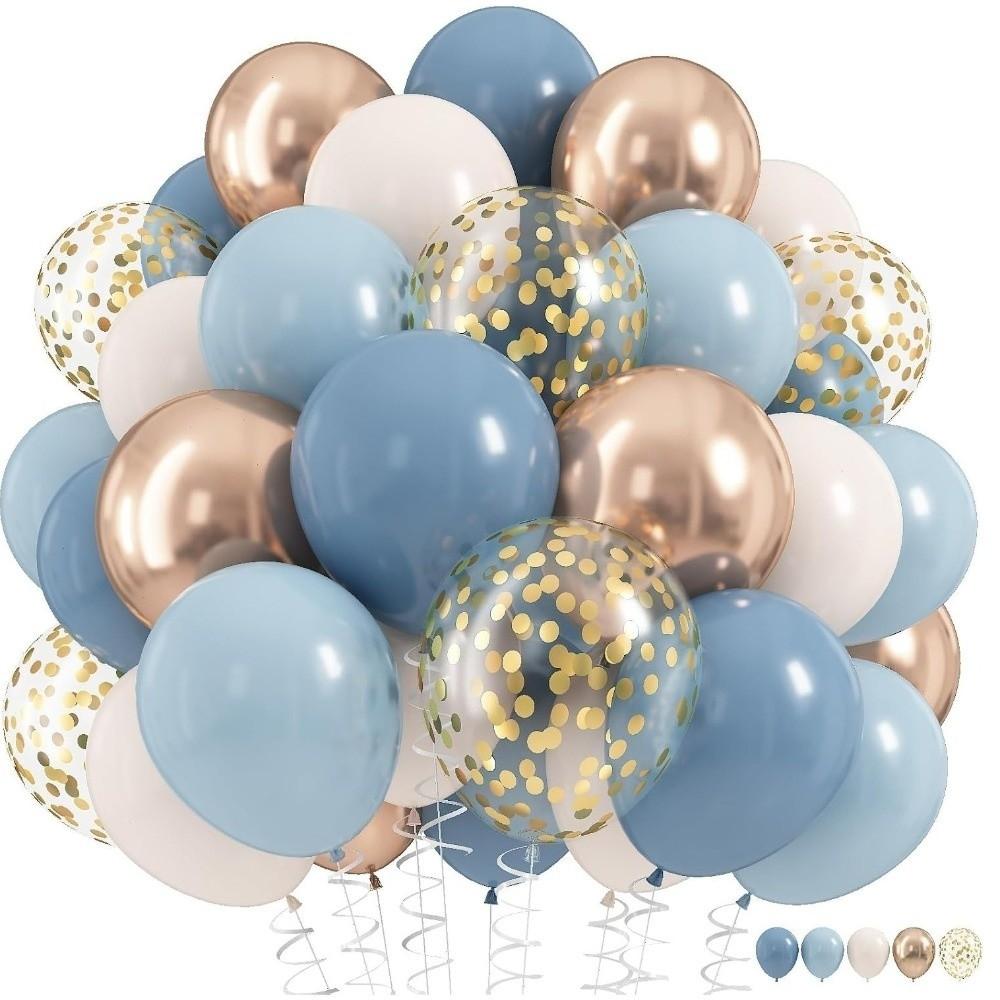 60Pcs Decorative Balloon Set 10 Inch Birthday Party Supplies Pastel Color Balloons Wedding Decor