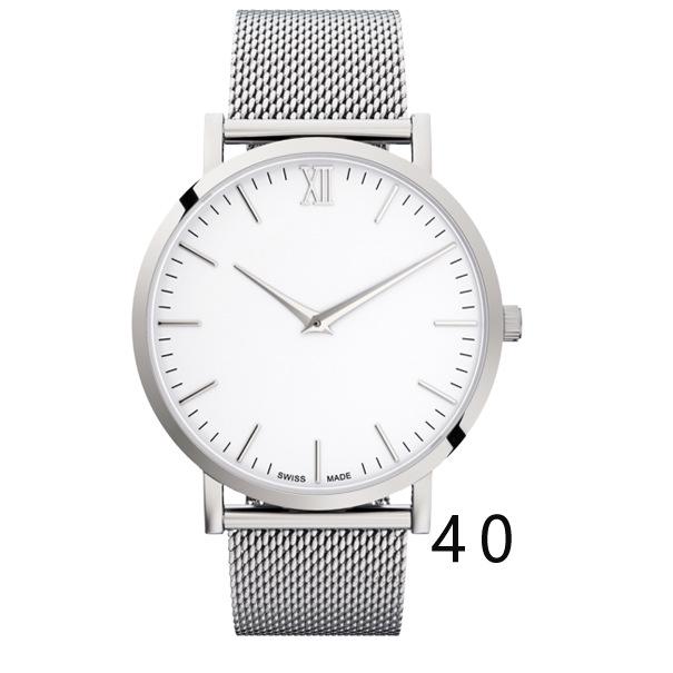 Hew Itt Simple British Lar Sson Stainless Steel Mesh Strap Jen-Nincs Watch 766B