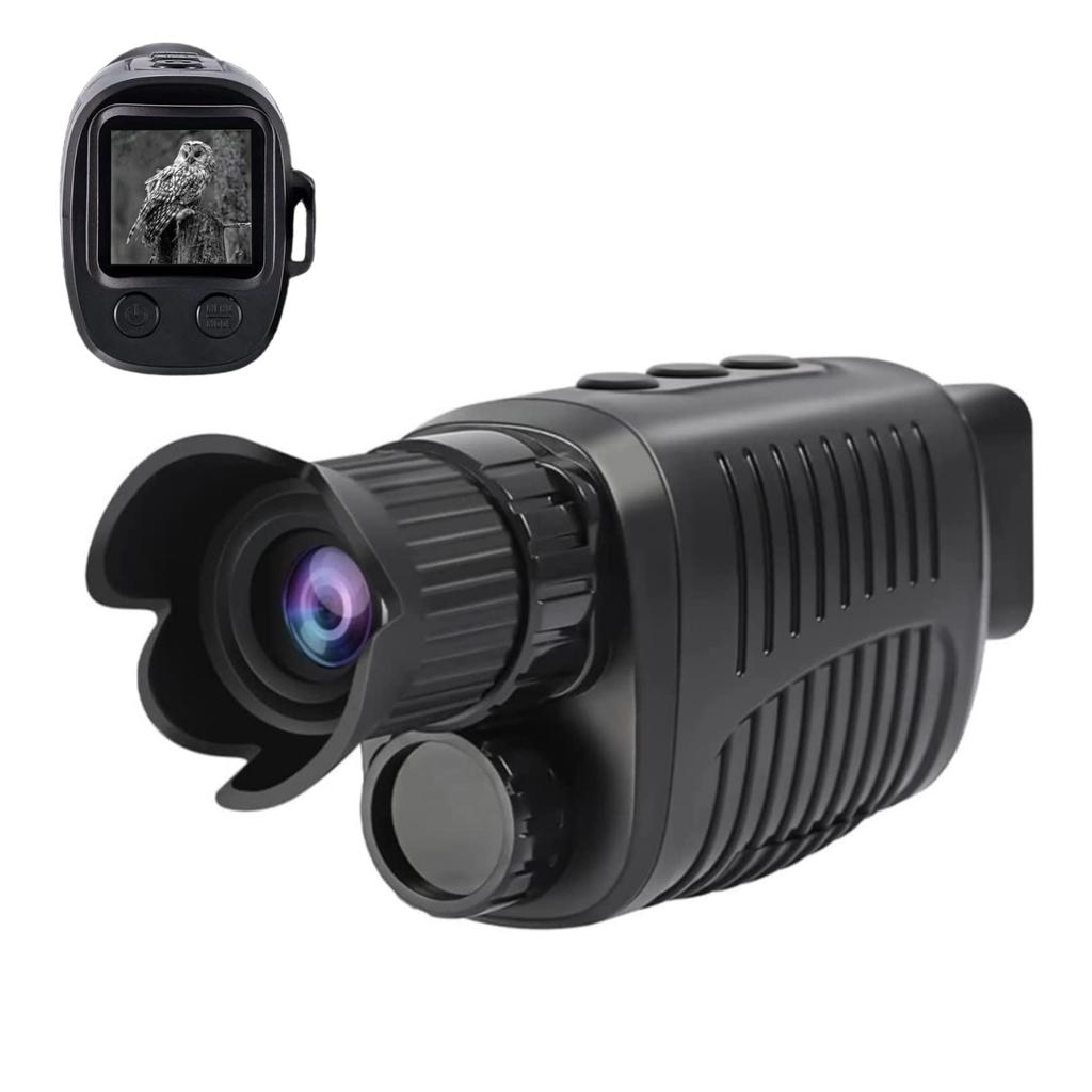 BluFied Night Vision Scope, Digital Night Vision Goggles, USB Type-C Rechargeable, 1080P Infrared Monocular, IR Night Vision Scope, Infrared