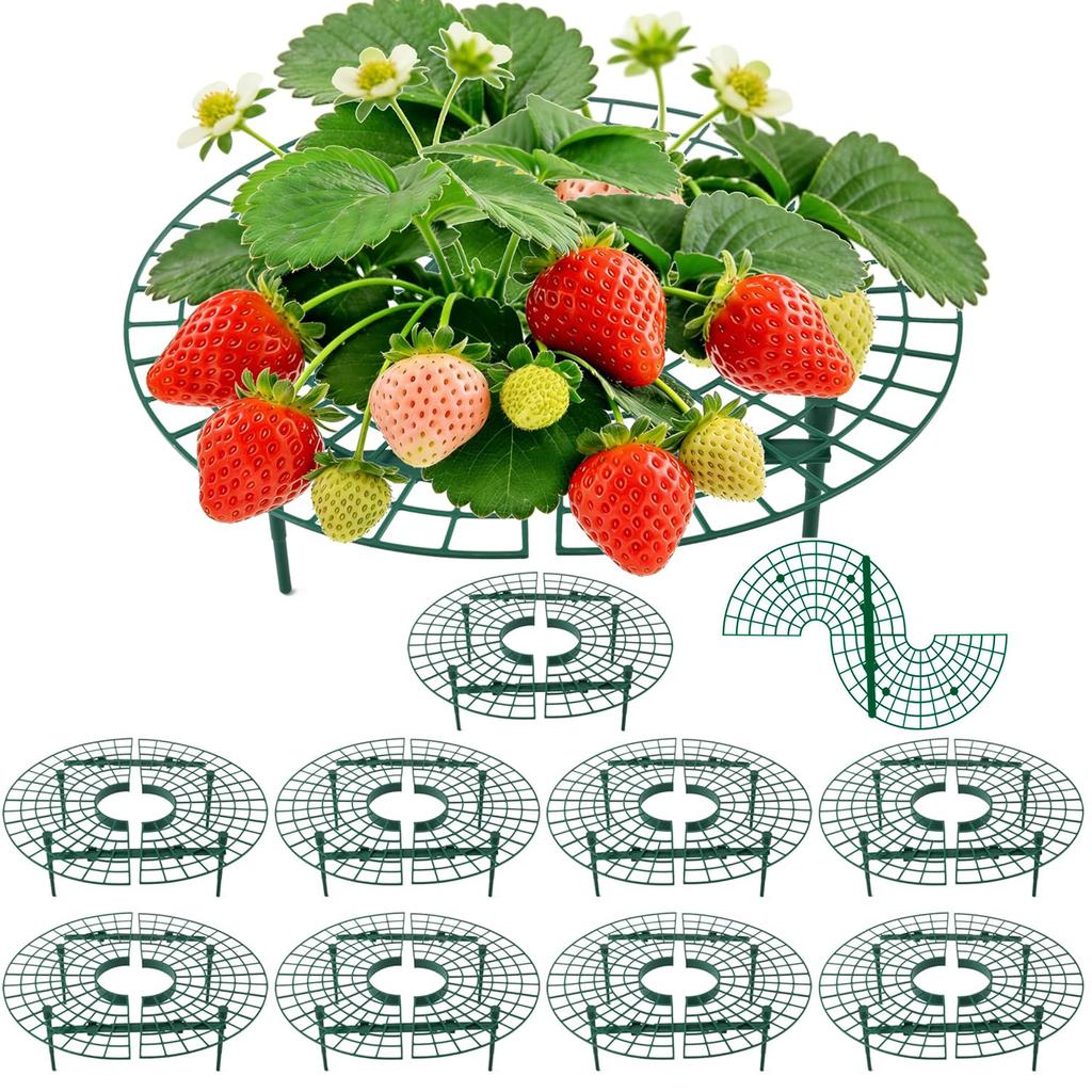 5/10/20 PCS Strawberry Plant Support Strawberry Growing Racks Strawberry Stand Strawberry Growing Frame, Protecting Strawberry from Mold, Rot and Dirt