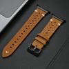 Luxus-Lederarmband für Samsung Galaxy Ultra Watch 47mm Lückenlos Business-Armband für GALAXY WATCH ULTRA 47 Gebogenes Endstück