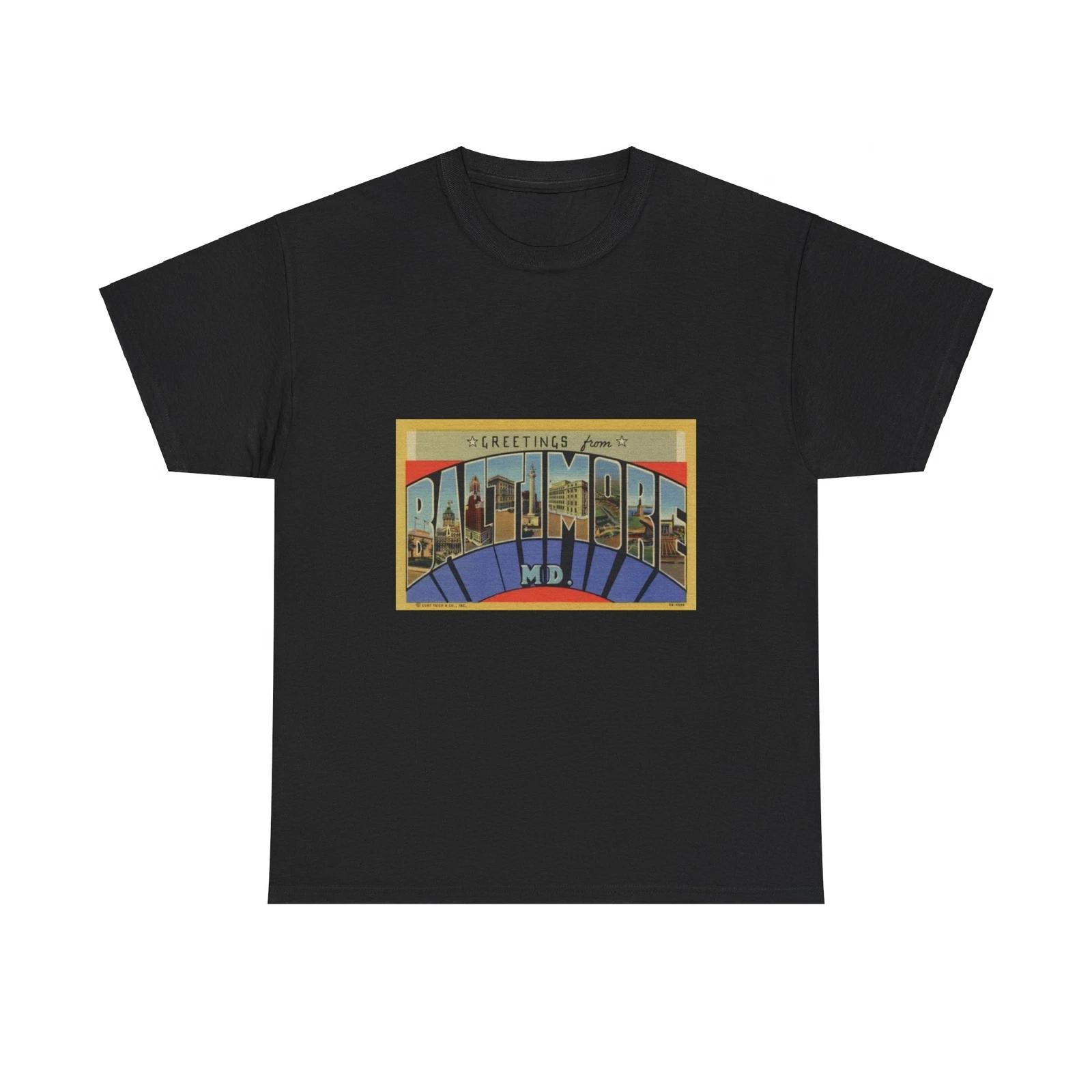 Greetings from Baltimore MD (Greeting Postcards) T shirt 2XL