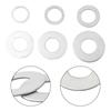 Accessories Circular Saw Ring Conversion Washers Silver 6Pcs Set Adapter Ring Metal Mitre Saw Garden Exhibition Hall