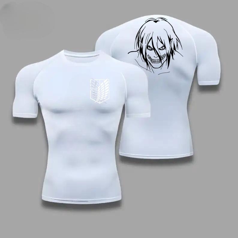 Bequemes Fitness-T-Shirt für Herren mit Rosen-Grafik, atmungsaktives Slim-Fit-Top für Sommer, Gym, Joggen, Training, elastisch, Fitness