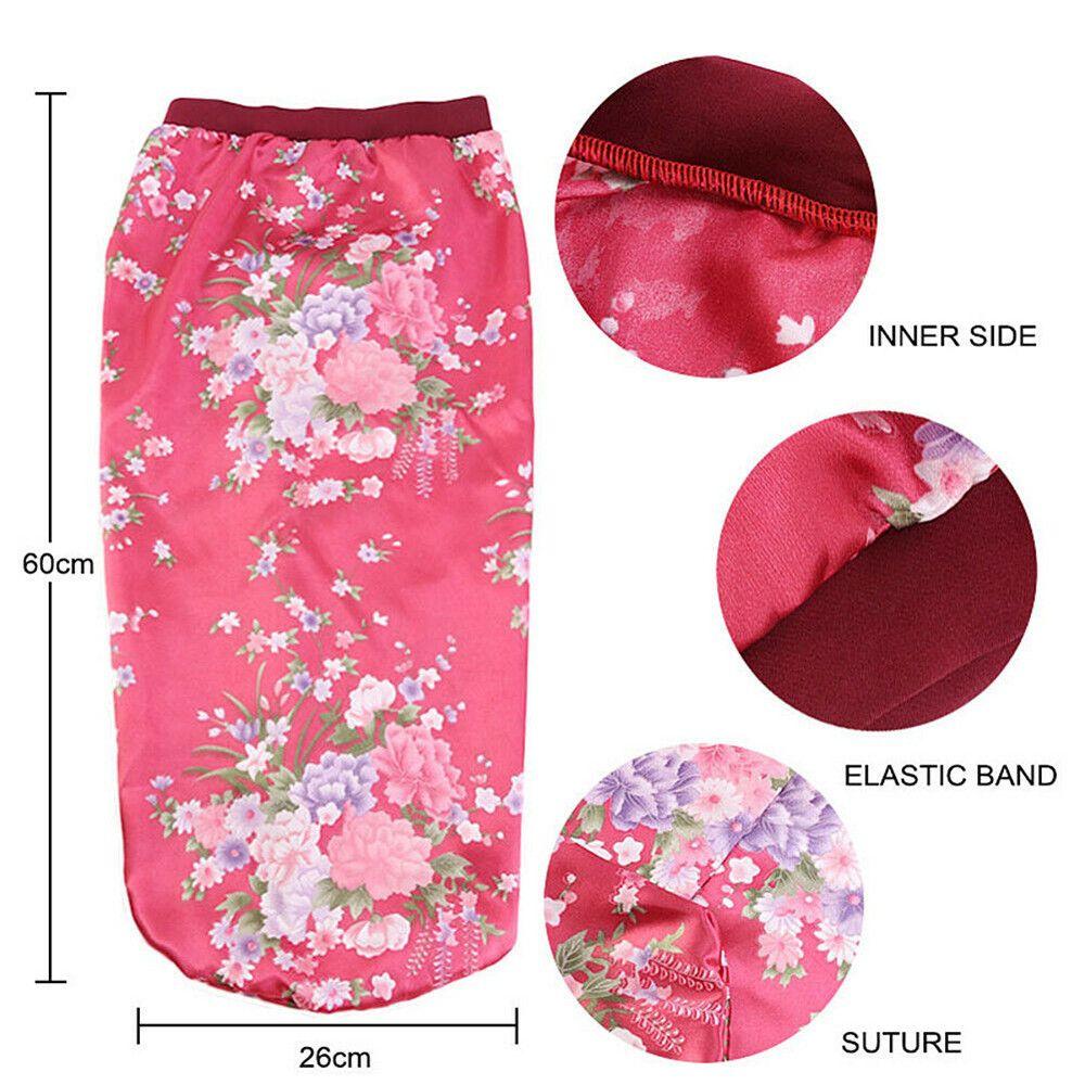 Fashion Hair Care Bonnet Long Satin Hair Band Nightcap Curly Cap Sleep Hats Chemo Cap