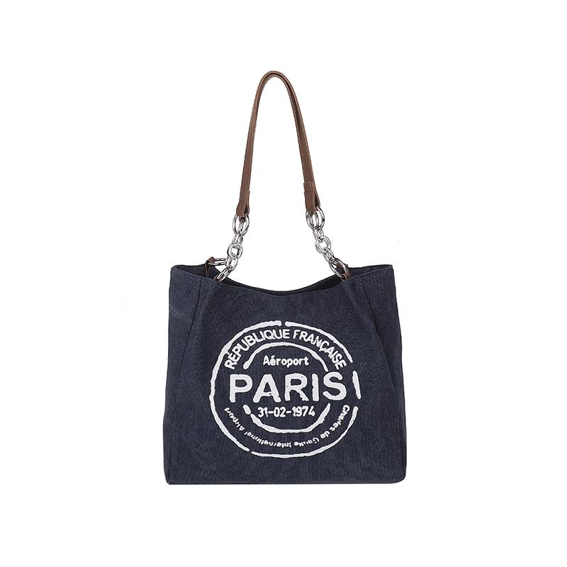Large Capacity Women Totes Letters Printed Luxury Designer Handbags Ladies Casual Canvas Bag New Hobos Shoulder Messenger Bag