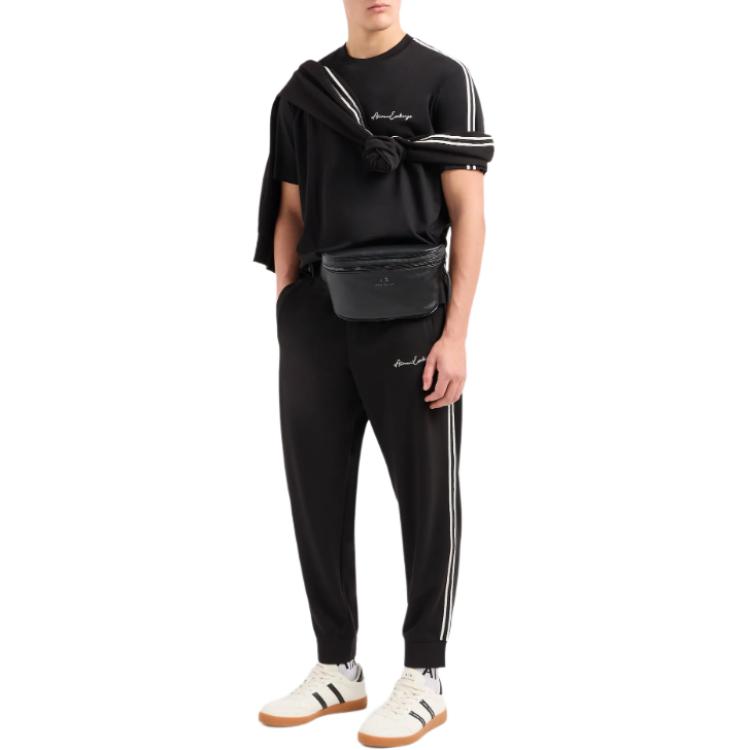 Armani Exchange logo-embroidered track pants 8NZPSG-Z9N1Z-1510