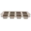 Large Capacity Mini Bread Baking Mold 8-Cavity Carbon Steel Cake Mold Muffin Dessert Tray  Bakeware