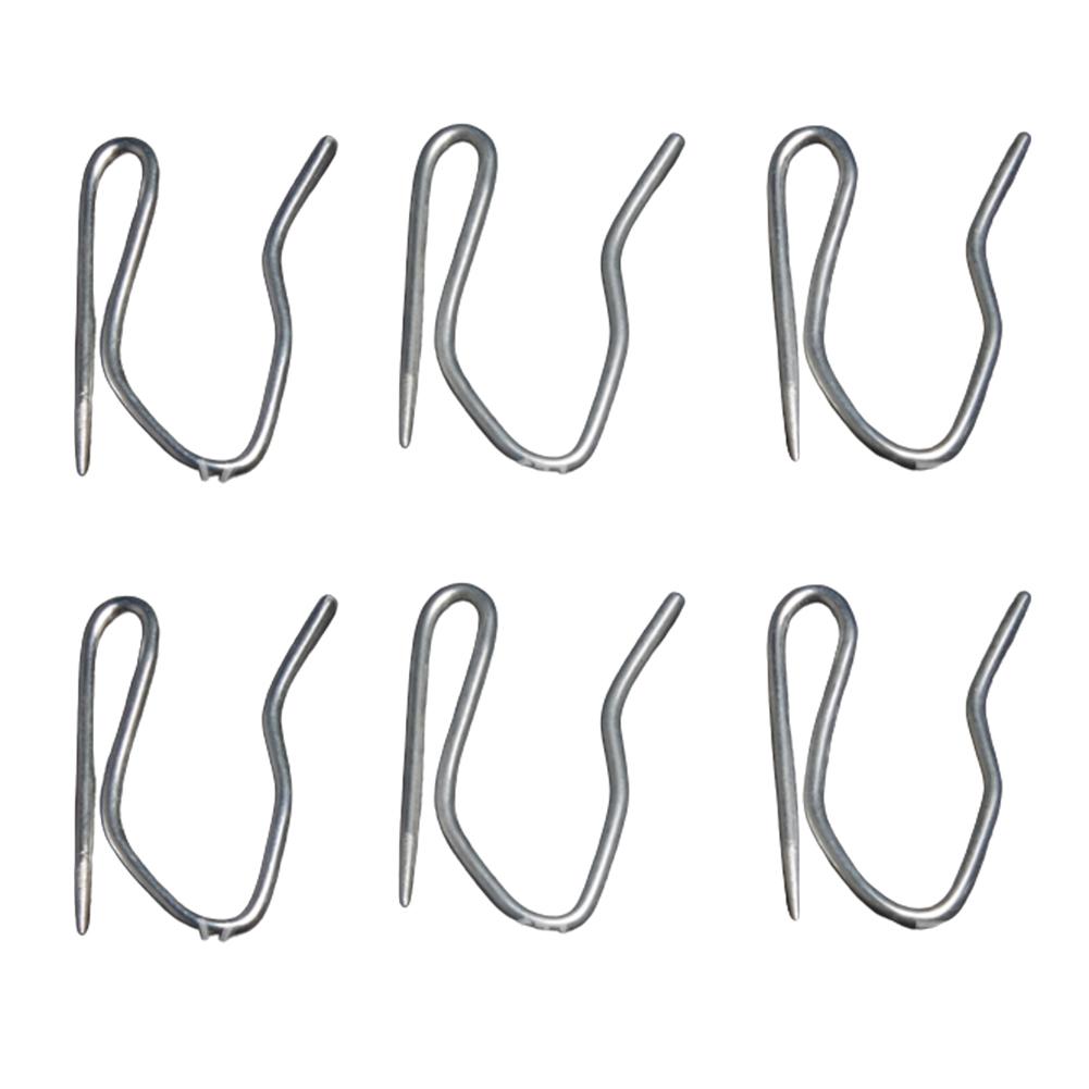 34 Mm Long Hook Metal Pin Pinch Silver Replaceable