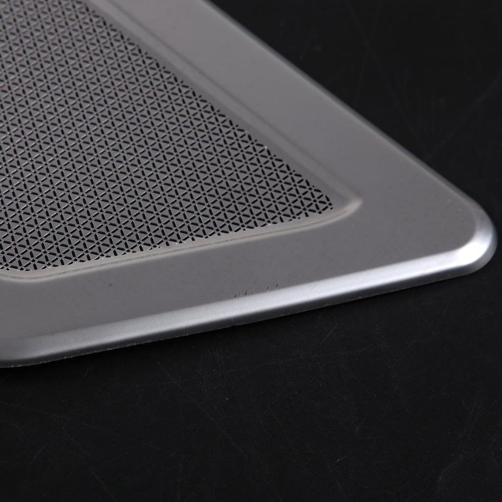 Silver Alloy Air Conditioner Cover Under Seat Air Vent Shell For BMW IX -24