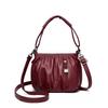 Women's Bag New Splicing Bucket Bag Shoulder Messenger Bag Practical Mother-in-law Bag Tide