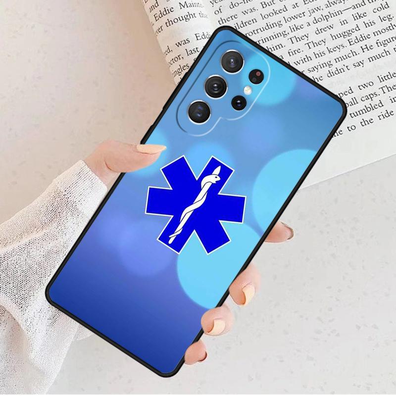Star Of Life Phone Case For Samsung Galaxy S25 S23 S30 S8 S21 S20 FE S24 S22 Note 10 20 S8 Plus lite Ultra