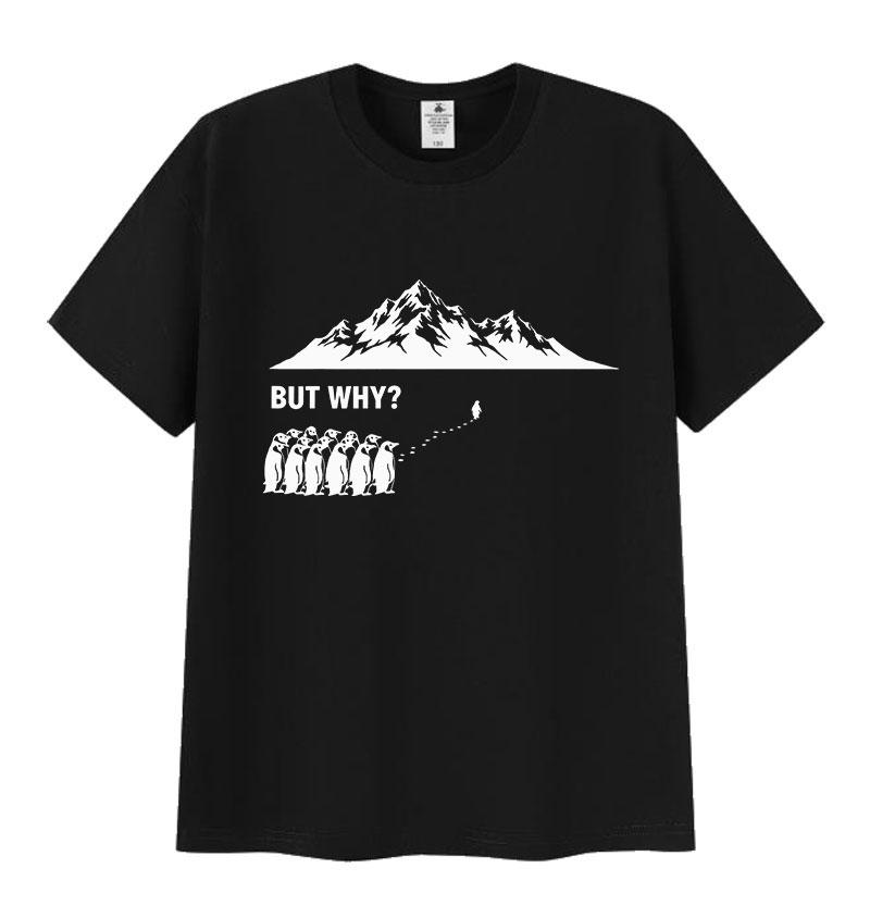 

But Why Nihilist Penguin Funny Meme T Shirts Men Women Harajuku High Quality Fashion T-shirt Casual 100% Cotton Oversized Tsh... S разноцветный