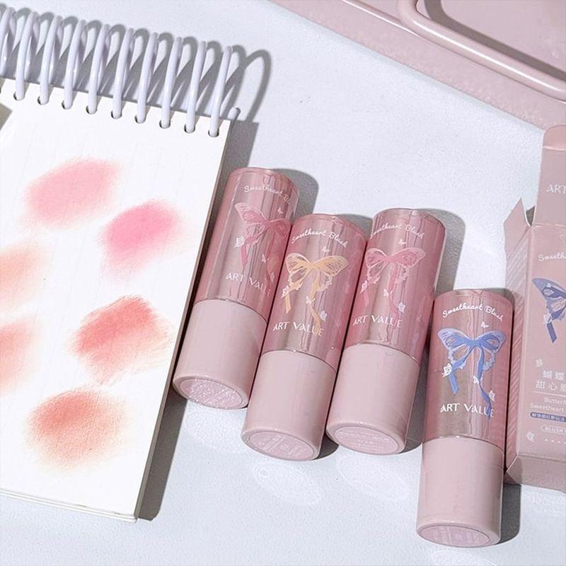 Art Value - Butterfly Pact Series Sweetheart Blush Stick - 6 Colors