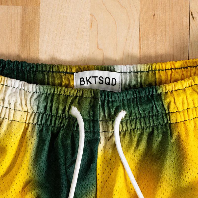 BKTSQD Men's Quick-Dry Mesh Basketball Shorts - Summer Loose-Fit Casual Pants