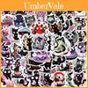 Stick-on Cartoon Cat Decals Perfect For Guitars Notebooks And Travel Bags