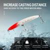Leurres de pêche Minnow coulants Crankbait Jerkbait 68mm Jerkbait pour la pêche en eau douce et salée Brochet Crankbait Swimbait