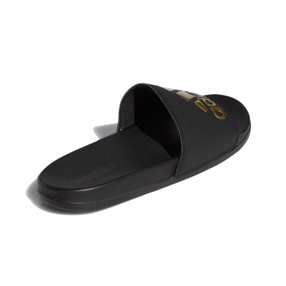 Adidas Adilette Comfort Eg1850 Core Black Gold Met.  Core Black