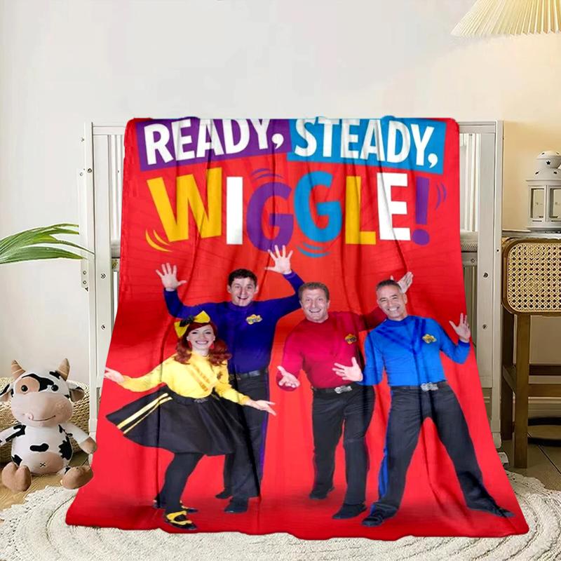 Coperta Morbida e Didattica Coperta in Flanella per letto, divano, Campeggio, Escursionismo, Essenziali per Picnic, regalo per la famiglia Regali per Fan