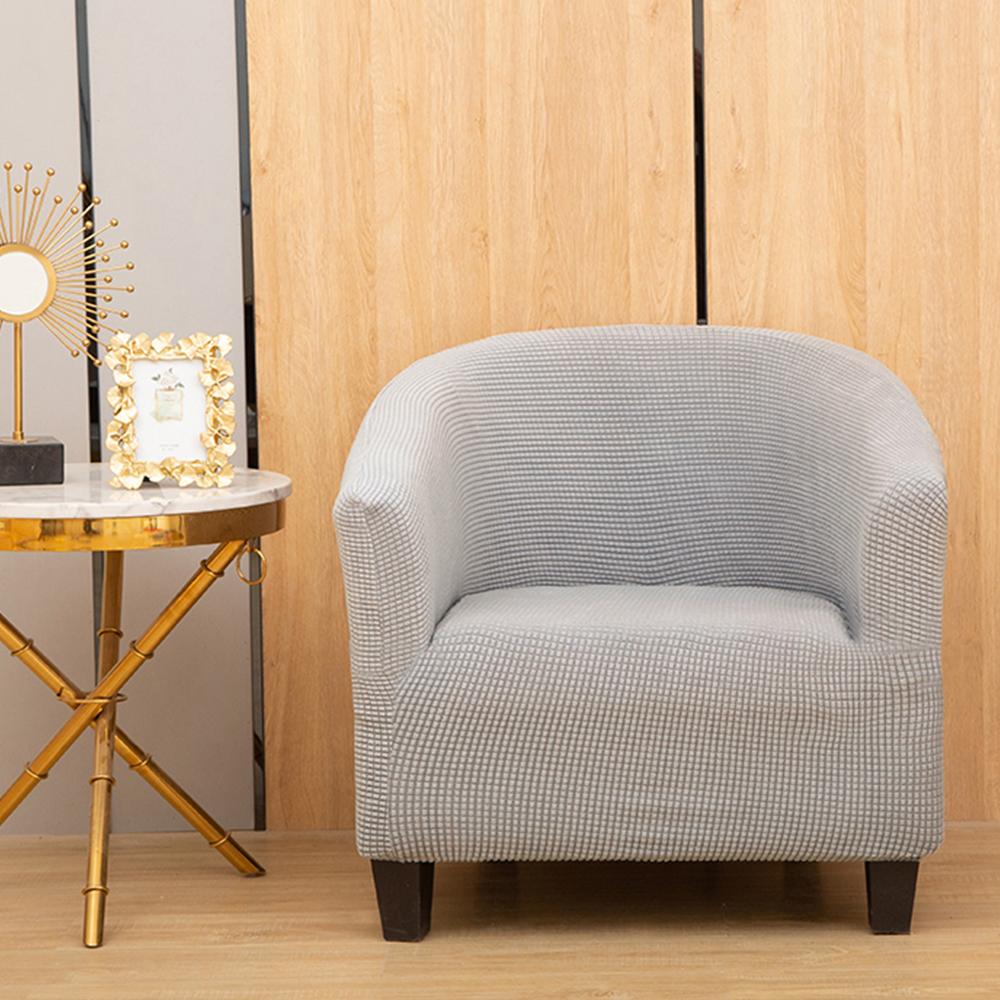 Buy Tub Chair Covers Stretch Jacquard Sofa Slipcover Washable Armchair